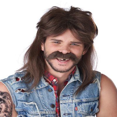 California Costumes The Lone Wolf Mullet Adult Wig, Standard