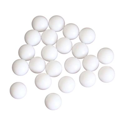 5/8'' (15.875mm) 20pcs Delrin Polyoxymethylene (POM) Solid Plastic Bearing Balls