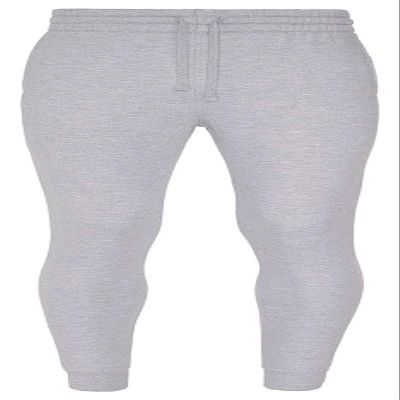 Just Hoods By AWDis Men's Tapered Jogger Pant XL Heather Grey
