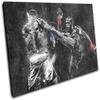 Bold Bloc Design - UFC MMA Jon Jones Dominick Reyes Sports 120x80cm Single Canvas Art Print Box Framed Picture Wall Hanging - Hand Made in The UK - Framed and Ready to Hang 13-9625(00B)-SG32-LO-E view 1