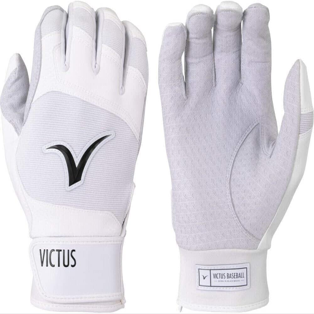 Victus Sports - Victus Debut 2.0 Batting Glove Youth, White, Youth Large, (VBG2Y-W-YL)