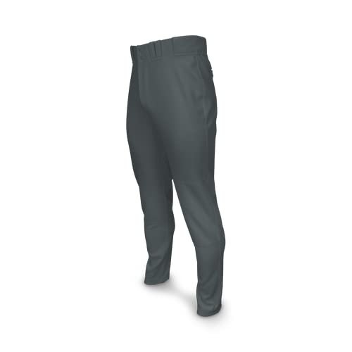 Marucci Sports - Youth Tapered Elite Baseball Pant, Gray, Youth Large