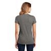 District Women's Perfect Weight  Tee. DM104L XL Heathered Charcoal view 2