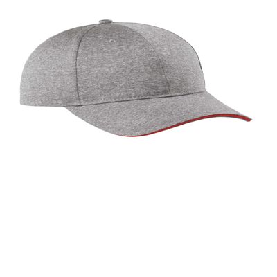 SPORT-TEK Unisex Contender Snapback Cap | Adjustable Moisture Wicking Snapback Hat for Men & Women with Sandwich Bill