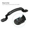 JIUCHEN Kayaks Handle, 2pcs/Set DIY Side Mount Carry Handles Hardwares | Stable and Safe Kayaks Handle for Kayak, Canoe or Luggage Equipment PVC Black view 3