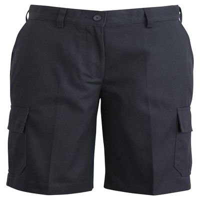 Edwards Ladies Ultimate Khaki Cargo Short, Navy, 2