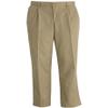 Edwards Garment Mens Utility Chino Pleated Pant Tan view 1