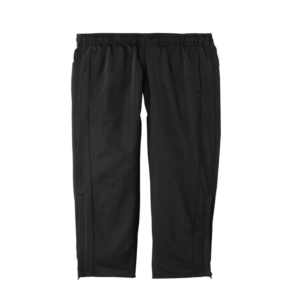 SPORT-TEK Youth Tricot Track Jogger Black