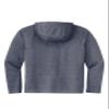 SPORT-TEK Unisex PosiCharge Tri-Blend Wicking Long Sleeve Hoodie, True Navy Heather, Medium view 3
