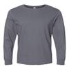 Fruit of the Loom Adult Iconic Long Sleeve T-Shirt 2XL Charcoal Grey