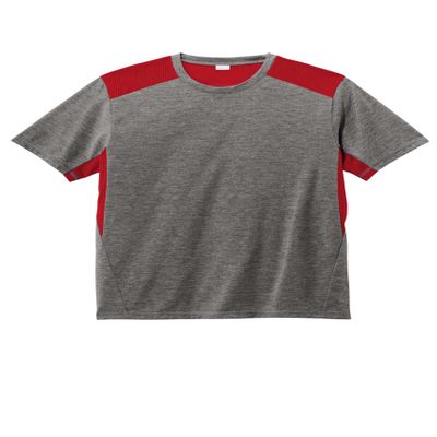 SPORT-TEK Unisex PosiCharge Tri-Blend Wicking Draft Tee