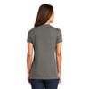 District - Women's Perfect Weight V-Neck Tee. DM1170L 3XL Heathered Charcoal view 2