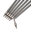 MILAEM 12 Pcs 34 Inch Archery High Percentage Carbon Arrows Spine 500 Practice Hunting Carbon Fiber Arrows with Turkey Feather and Removeable Tips (12pcs Arrow) view 4