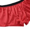 TSSOE Men's Silk Satin Boxer Shorts Lounge Sports Swim Trunks Underwear Red Medium view 4