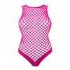 TSSOE Fishnet Lingerie Bodysuit for Women Hollow Out See Through One Piece Monokini Swimsuit Rose Netted One Size view 1