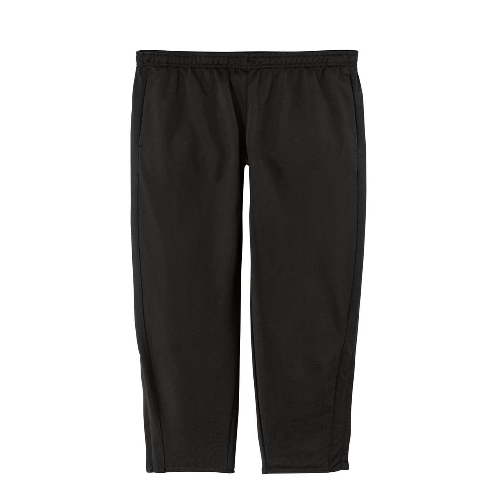 SPORT-TEK Unisex Tricot Track Jogger Black