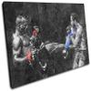 Bold Bloc Design - UFC MMA Usman Masvidal Grunge Sports 75x50cm Single Canvas Art Print Box Framed Picture Wall Hanging - Hand Made in The UK - Framed and Ready to Hang 13-9623(00B)-SG32-LO-C view 1