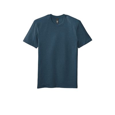 District Flex Tee DT7500 XS Heathered Neptune Blue