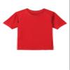 SPORT-TEK Youth Rashguard Tee | Short Sleeve Shirt for Boys & Girls, Athletic Fit Summer Clothing with UPF 50 Rating for Kids True Red view 1