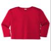 SPORT-TEK Youth Posi-UV Pro Long Sleeve Tee | Athletic Shirt for Boys & Girls, Lightweight Summer Clothing, Sun Protection True Red view 1
