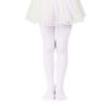 Zando Baby Tights for Toddler Girls 2T-3T - Ultra Soft White Ballet Tights 3T Elastic Ballet Footed Halloween Tight Girl for Daily School Christmas 1-3 Years view 1