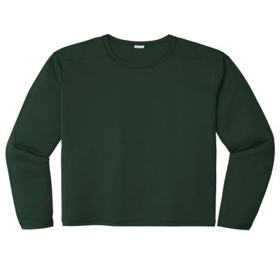 SPORT-TEK Unisex Posi-UV Pro Long Sleeve Tee Forest Green