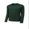 SPORT-TEK Unisex Posi-UV Pro Long Sleeve Tee Forest Green view 3