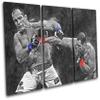 Bold Bloc Design - UFC Grunge Cain Velasquez Sports 120x80cm Treble Canvas Art Print Box Framed Picture Wall Hanging - Hand Made in The UK - Framed and Ready to Hang 13-9635(00B)-TR32-LO-C view 1