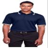 Devon & Jones Men's CrownLux Performance Plaited Tipped Polo 2XL Navy/White view 1