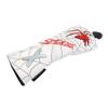 GOOACTION 1PC Spider Golf Club Hybrid Head Cover with Creative Embroidery Pattern Synthetic Leather White Golf Headcovers (Interchangeable Tag 2.3.4.5.6.UT) view 3