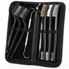 Accmor Gun Brushes & Picks, Universal Gun Cleaning Tools Set Brass Steel Nylon Bristle Brushes & Stainless Steel Picks Gun Cleaning and Maintenance