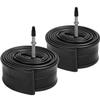 2 Pcs 27.5" Bike Tubes 27.5 x 2.125/2.20/2.25/2.30/2.35/2.40 FV48 Presta Valve Bike Tubes Compatible with 27.5x2.125 27.5x2.20 27.5x2.25 27.5x2.30 27.5x2.35 27.5x2.40 Mountain Bicycle Bike Tire Tubes view 1