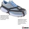 Kahtoola 1st Gen NANOspikes Footwear Traction for ICY Winter Road Running & Walking - Charcoal - X-Large view 3