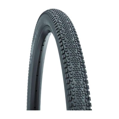 WTB Riddler 700 x 37 Gravel Bike Tire, Tubeless Ready Folding Bead, Lightweight Fast Rolling, 120tpi, Black Sidewall, Dual DNA for Adventure Rides