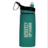 Berkeley City College Tritan Plastic Frosted Sport Bottle, Design-1 - Jade view 1