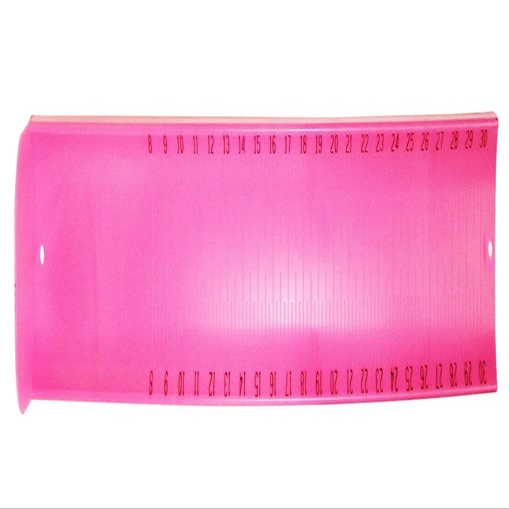 30" Pink Plastic Fish Ruler
