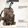 Insights Hunting by frogg toggs - The Vision Bow Pack, Camouflaged Backpack, Solid Elements Brown view 3