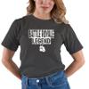 Go All Out Medium Heather Black Adult Battle Royale Legend T-Shirt view 3