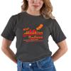 Go All Out XXXXX-Large Heather Black Adult Visit Hawkins Indiana Funny T-Shirt view 2