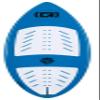O'Brien Space Dust Wakesurf Board, 52"