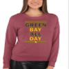Go All Out X-Large Vintage Heather Red Adult Green Bay All Day Sweatshirt Crewneck view 3