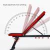 Folding Weightlifting Bed Squat Rack Men's Fitness Barbell Rack Bench Press Multifunctional Shelf Home Indoor Gym Strength Training Rack Adjustable Bracket Squat Rack view 4
