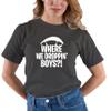 Go All Out XXXX-Large Heather Black Adult Where We Dropping Boys T-Shirt view 2