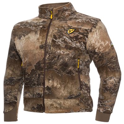 SCENTBLOCKER Adrenaline Camo Zip-Up Jacket for Men (Medium, Realtree Excape)