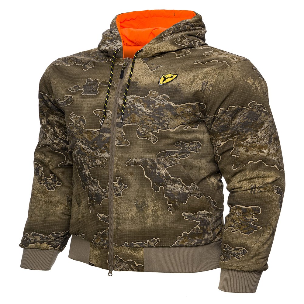 SCENTBLOCKER Shield Series Evolve Reversible Jacket, Hunting Coat for Men (Excape/Blaze, XX-Large)
