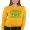 Go All Out X-Large Gold Adult Property Of Irish Drinking Team St. Patricks Day Sweatshirt Crewneck view 2