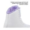 Jackson Ultima Classic SoftSkate 380 Womens Ice Skates for Women & Girls Ice Skates  Comfortable Figure Skates for Ice Skating & Recreational Figure Skating, Size 10 Medium Width  White/Purple view 4