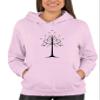 Go All Out 3X-Large Classic Pink Mens Enchanted Tree Sweatshirt Hoodie view 2