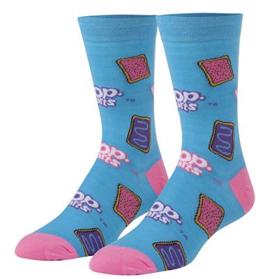 Crazy Socks, Unisex, Food, Pop-Tarts, Crew Socks, Novelty Silly Fun Cute