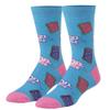 Crazy Socks, Unisex, Food, Pop-Tarts, Crew Socks, Novelty Silly Fun Cute view 1